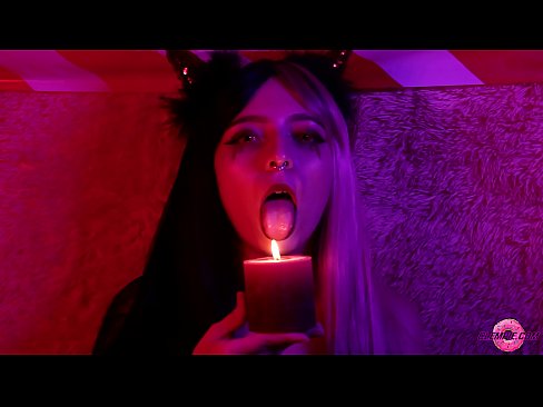 ❤️ Blowjob na-anụ ọkụ n'obi sitere na Sexy Succubus nwere mmezu ọnụ Mmekọahụ